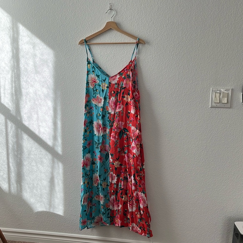 Beauty Sleep Social Floral Nightgown Slip Dress